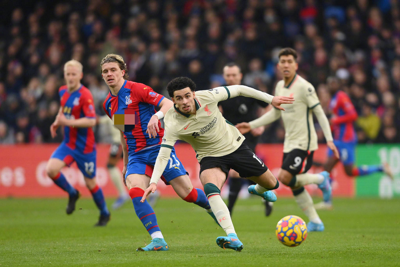 对比赛中的 对比赛中的